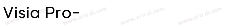 Visia Pro字体转换